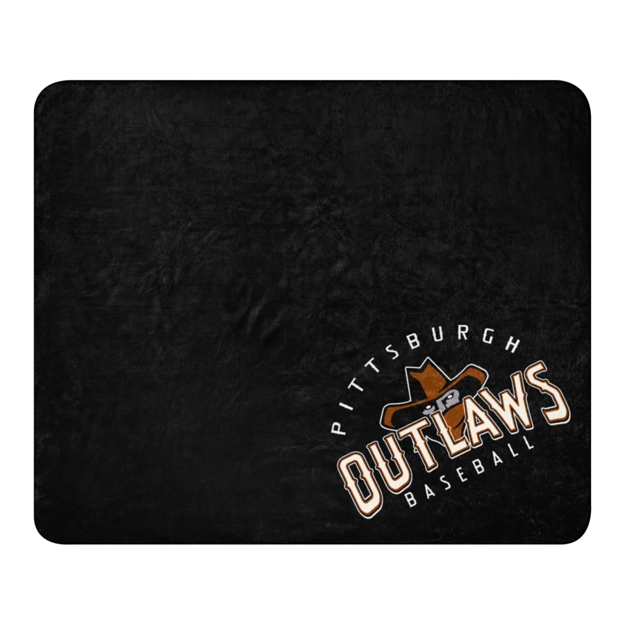 Outlaws Baseball Sherpa Blanket