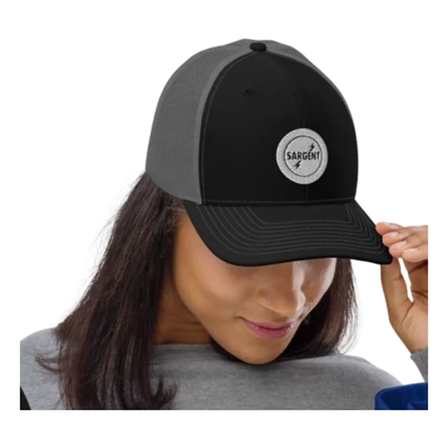 Sargent Electric Company patch trucker cap